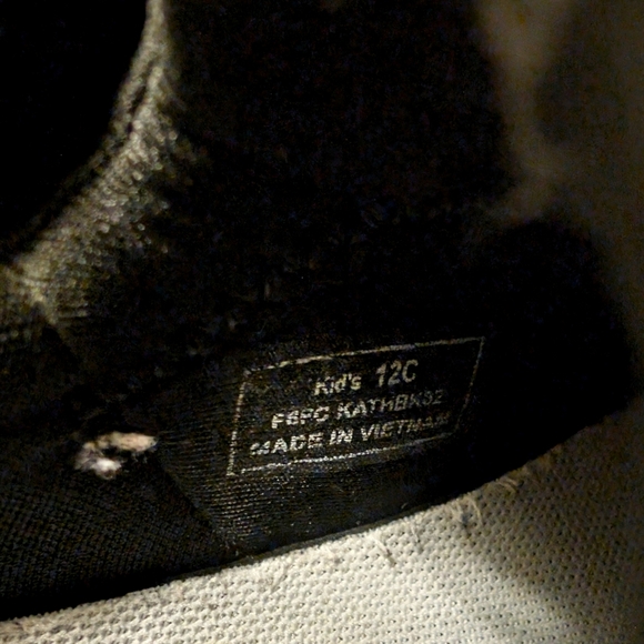 Kizik Kid's Shoes Black Athletic Slip On Sneakers Little Kids Size 12 - Picture 5 of 8